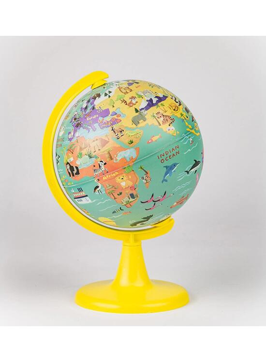 Copertă produs Glob păm&acirc;ntesc My Wild World 15 cm, cu puzzle 100 piese - gallery big 3