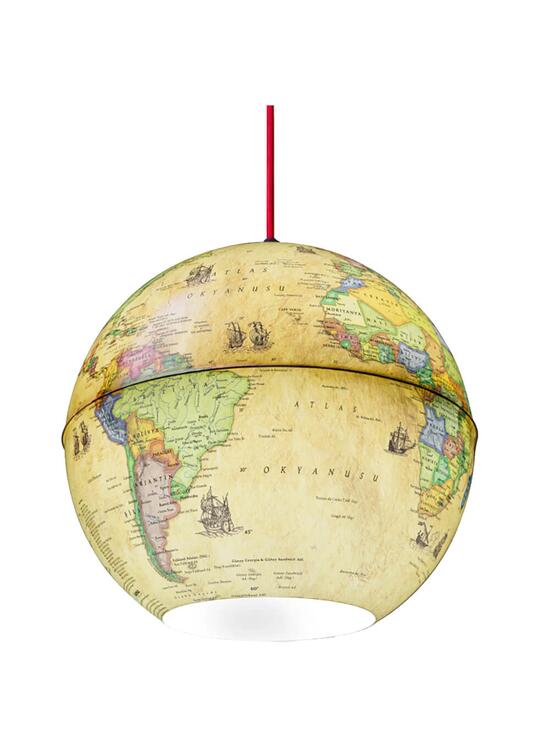Copertă produs Lustră tip glob păm&acirc;ntesc Antique 26 cm - gallery big 1