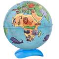 Copertă produs Glob păm&acirc;ntesc decorativ cu ascuțitoare Animals 6 cm - gallery small 