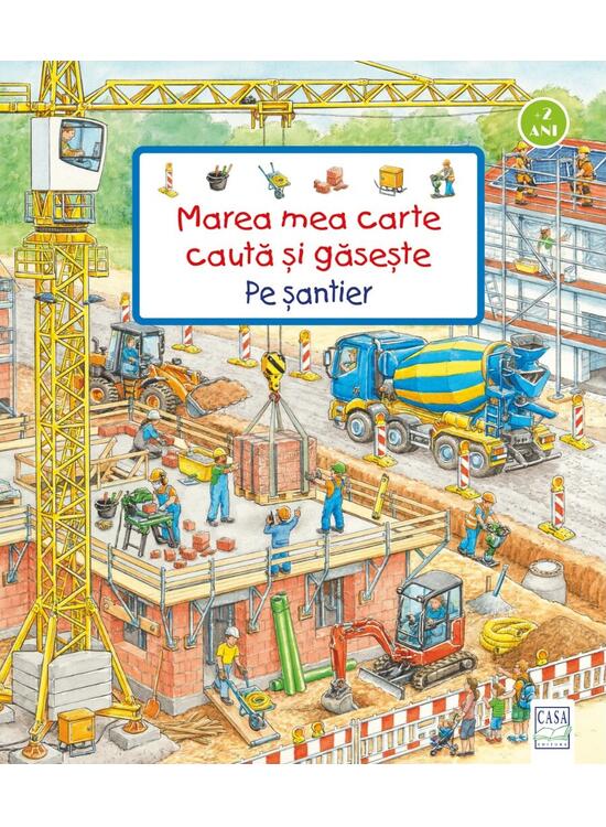 Copertă produs Marea mea carte caută și găsește - Pe șantier - gallery big 1