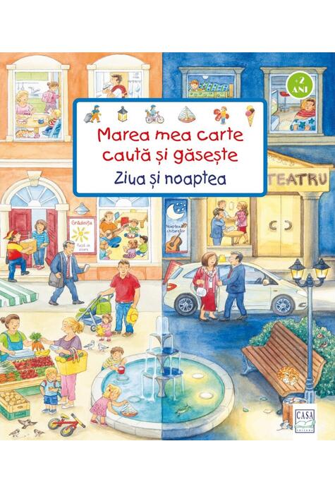 Copertă produs Marea mea carte caută și găsește - Ziua si noaptea