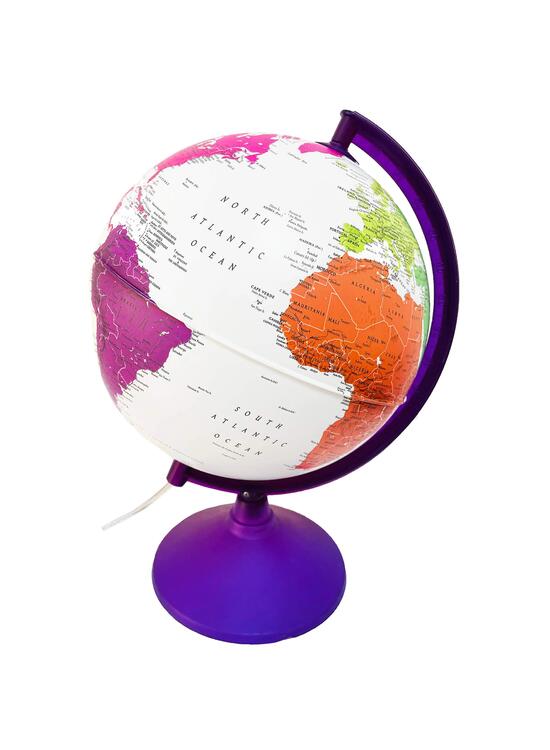 Copertă produs Glob păm&acirc;ntesc politic Colors of the Earth iluminat 26 cm - gallery big 1