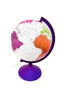 Glob păm&acirc;ntesc politic Colors of the Earth iluminat 26 cm