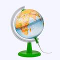 Copertă produs Glob păm&acirc;ntesc Modern fizic și politic iluminat 20 cm - gallery small 