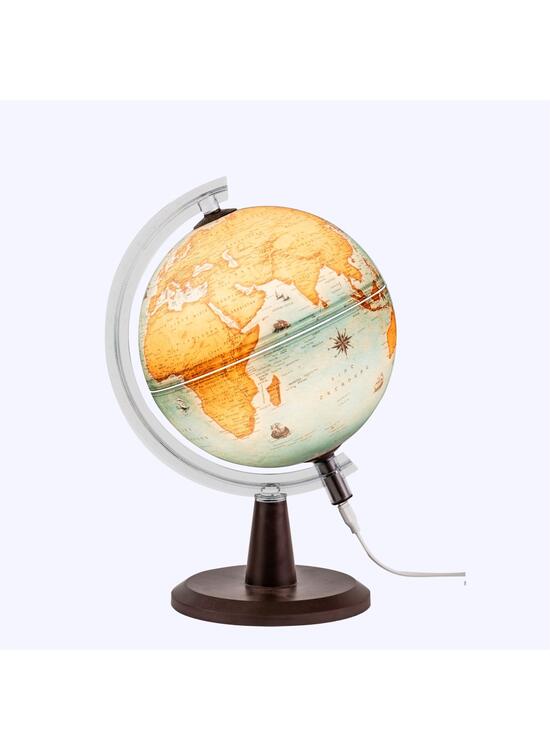 Copertă produs Glob păm&acirc;ntesc Modern iluminat Antique 20 cm - gallery big 1