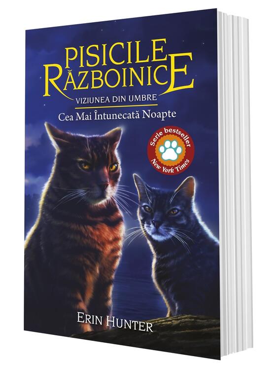 Copertă produs Pisicile războinice. Viziunea din umbre. Cea mai &icirc;ntunecată noapte (Vol. 34) - gallery big 3