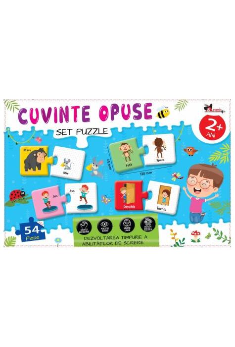 Copertă produs Cuvinte opuse. Puzzle
