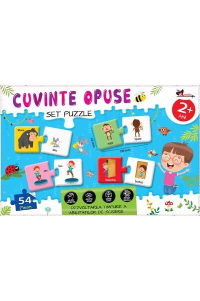 Cuvinte opuse. Puzzle