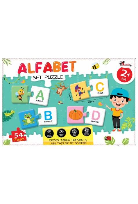 Copertă produs Alfabet. Puzzle