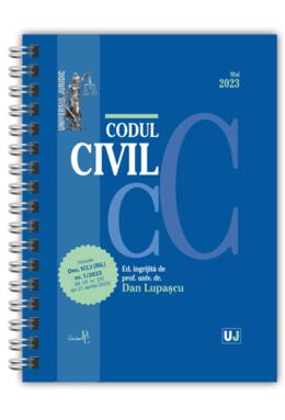 Copertă produs Codul civil Mai 2023 (ediție spiralată)