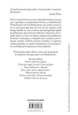 Copertă produs Pericle &bull; Cymbeline &bull; Furtuna