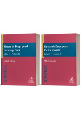 Copertă produs Sinteze de Drept penal. Partea specială (2 Volume)