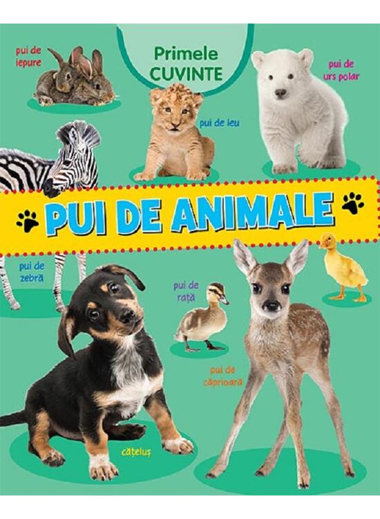 Copertă produs Primele cuvinte &ndash; Pui de animale - gallery big 1