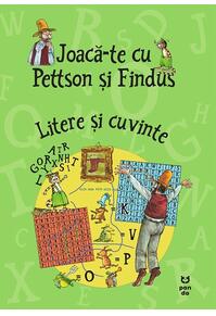 Copertă produs Joacă-te cu Pettson și Findus - Litere și cuvinte
