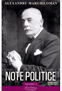 Copertă produs Note politice (Vol. 2: 1916-1917)