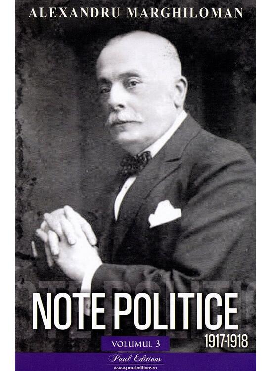 Copertă produs Note politice (Vol. 3: 1917-1918) - gallery big 1