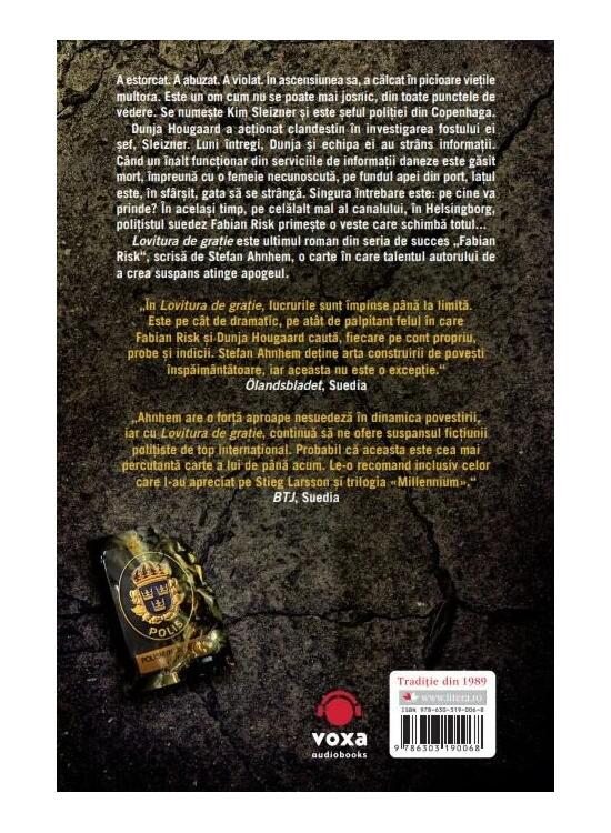 Copertă produs Lovitura de grație. Seria Fabian Risk (Vol. 6) - gallery big 2