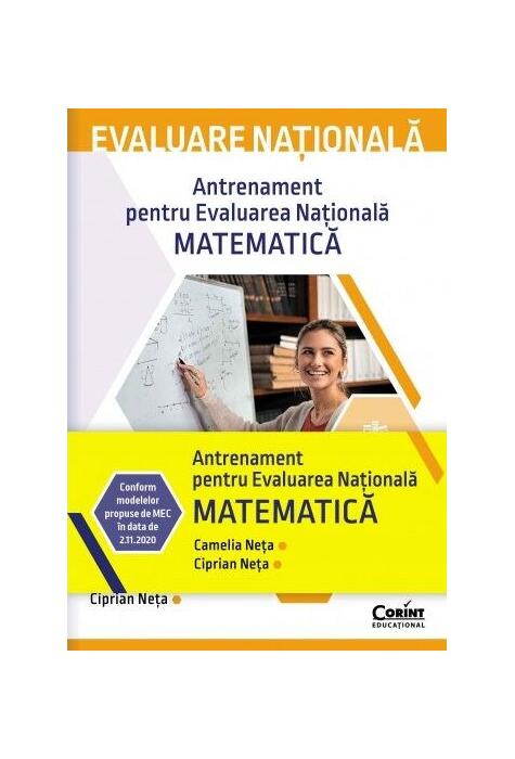 Copertă produs Evaluare națională 2022. Matematică. Teste de antrenament