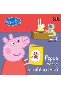 Copertă produs Peppa Pig: Peppa merge la bibliotecă