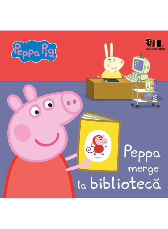 Copertă produs Peppa Pig: Peppa merge la bibliotecă - gallery big 1