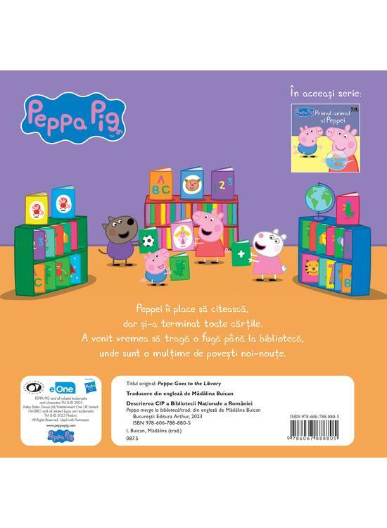 Copertă produs Peppa Pig: Peppa merge la bibliotecă - gallery big 2