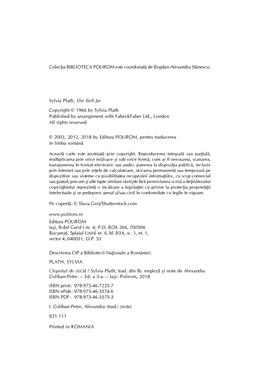 Copertă produs Clopotul de sticlă