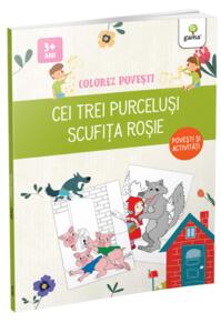 Copertă produs Cei trei purceluși & Scufița Roșie