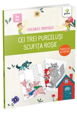 Copertă produs Cei trei purceluși & Scufița Roșie
