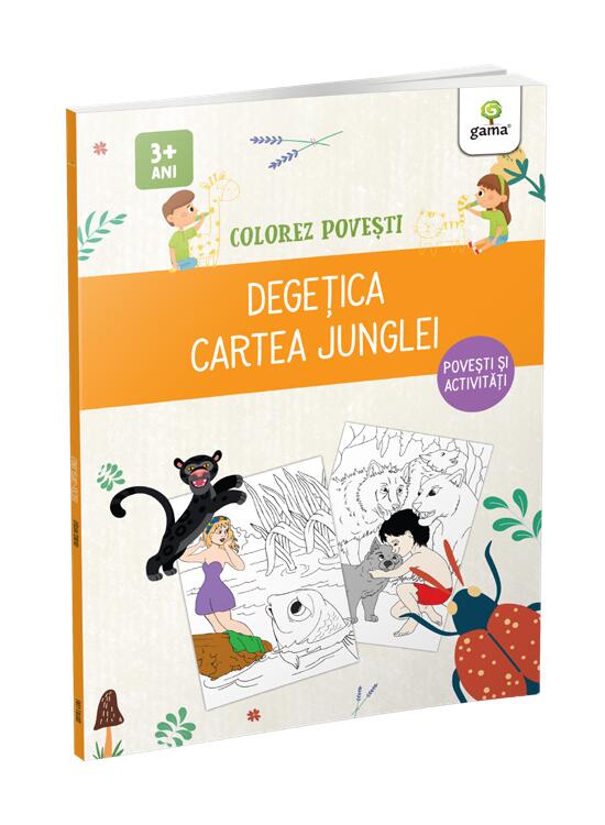 Copertă produs Degețica & Cartea Junglei - gallery big 1