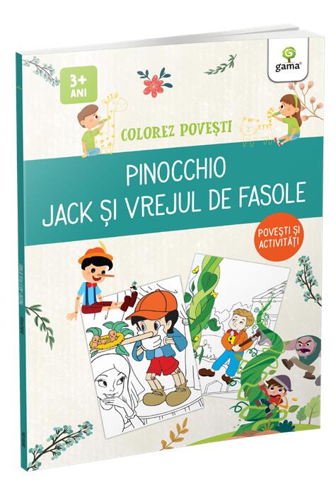 Copertă produs Pinocchio & Jack și vrejul de fasole