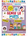 Copertă produs Geniu la mate &ndash; rezolvă, calculează, tabla &icirc;nmulțirii și geometria (Vol. 5) - thumb 1