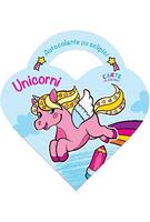 Autocolante cu sclipici - Unicorni