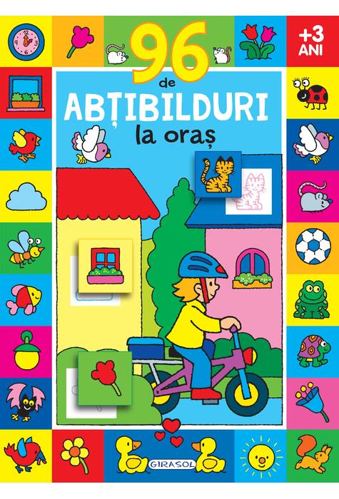 Copertă produs 96 de abțibilduri la oraș