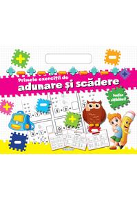 Copertă produs Bloc cu abțibilduri - Primele exerciții de adunare și scădere
