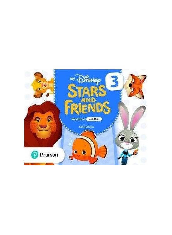 Copertă produs My Disney Stars and Friends Pre A1, Level 3, Workbook with eBook - gallery big 1