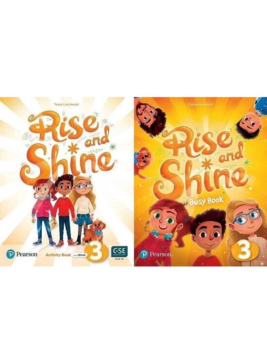 Copertă produs Rise and Shine A1, Level 3, Activity Book with eBook and Busy Book Pack - gallery big 1