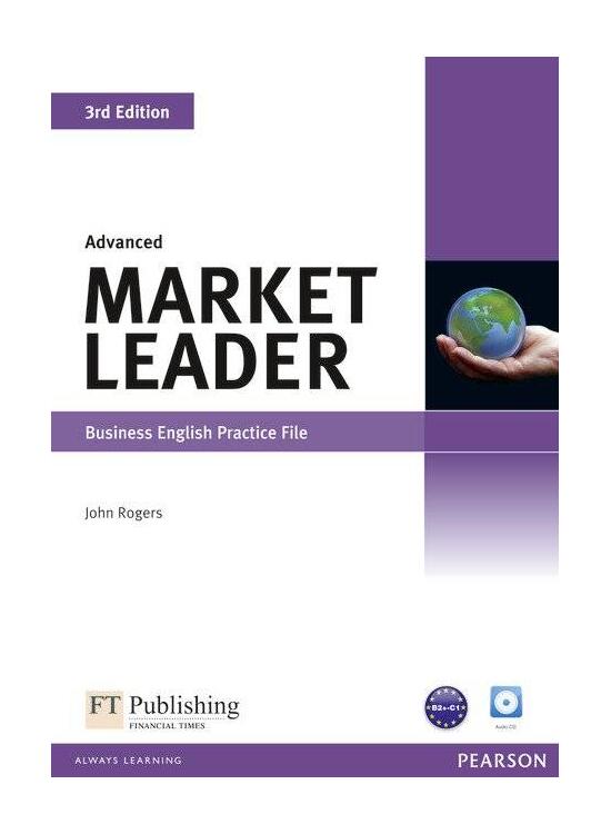 Copertă produs Market Leader 3rd Edition C1/C2 Advanced Business English Practice File with Audio CD - gallery big 1
