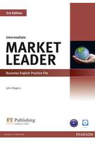 Imagine produs Market Leader 3rd Edition B2 Intermediate Business English Practice File with Audio CD