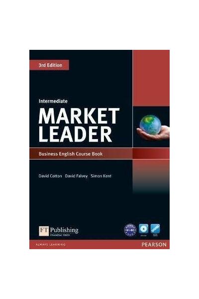 Market Leader 3rd Edition B2 Intermediate Business English Course Book with DVD-ROM