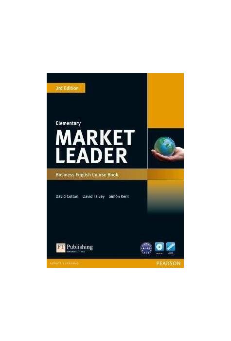 Copertă produs Market Leader 3rd Edition A2 Elementary Business English Course Book with DVD-ROM