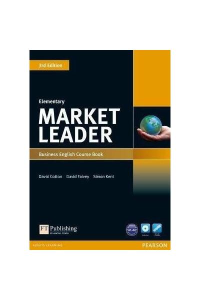 Market Leader 3rd Edition A2 Elementary Business English Course Book with DVD-ROM