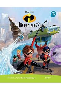 Copertă produs Disney PIXAR Incredibles 2. Pearson English Kids Readers. A2 Level 4 with online audiobook