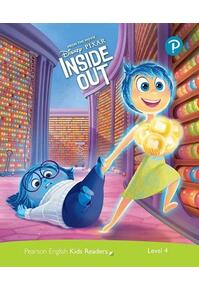Copertă produs Disney PIXAR Inside Out. Pearson English Kids Readers. A2 Level 4 with online audiobook