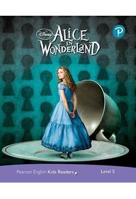 Copertă produs Disney Alice in Wonderland. Pearson English Kids Readers. A2+ Level 5 with online audiobook
