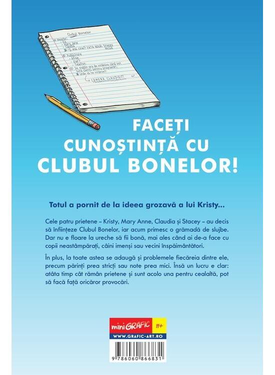 Copertă produs Clubul bonelor 1. Ideea grozavă a lui Kristy - gallery big 2