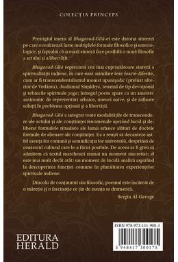 Copertă produs Bhagavad-Gītā (ediție bilingvă)