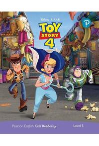 Copertă produs Disney PIXAR Toy Story 4. Pearson English Kids Readers. A2+ Level 5 with online audiobook