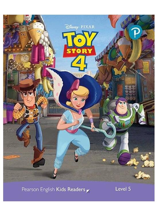 Copertă produs Disney PIXAR Toy Story 4. Pearson English Kids Readers. A2+ Level 5 with online audiobook - gallery big 1