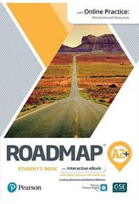 Copertă produs Roadmap A2+. Student's Book with Online Practice, Interactive eBook and mobile app
