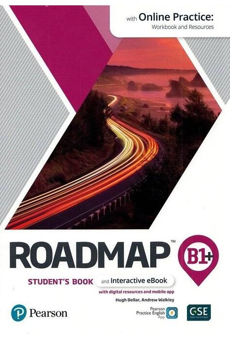 Copertă produs Roadmap B1+. Student's Book with Online Practice, Interactive eBook and mobile app